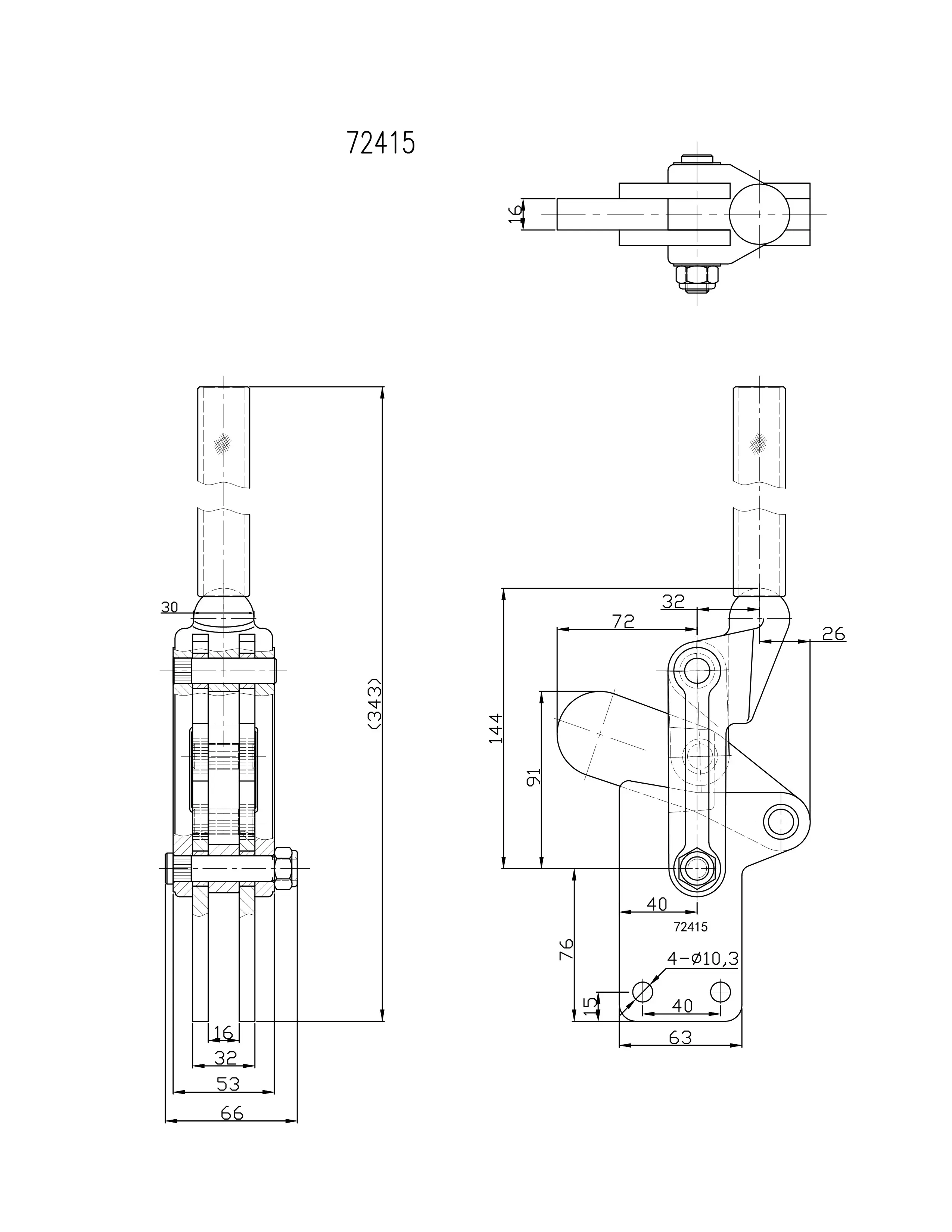 Модульное зажимное устройство Арт. CH-72415