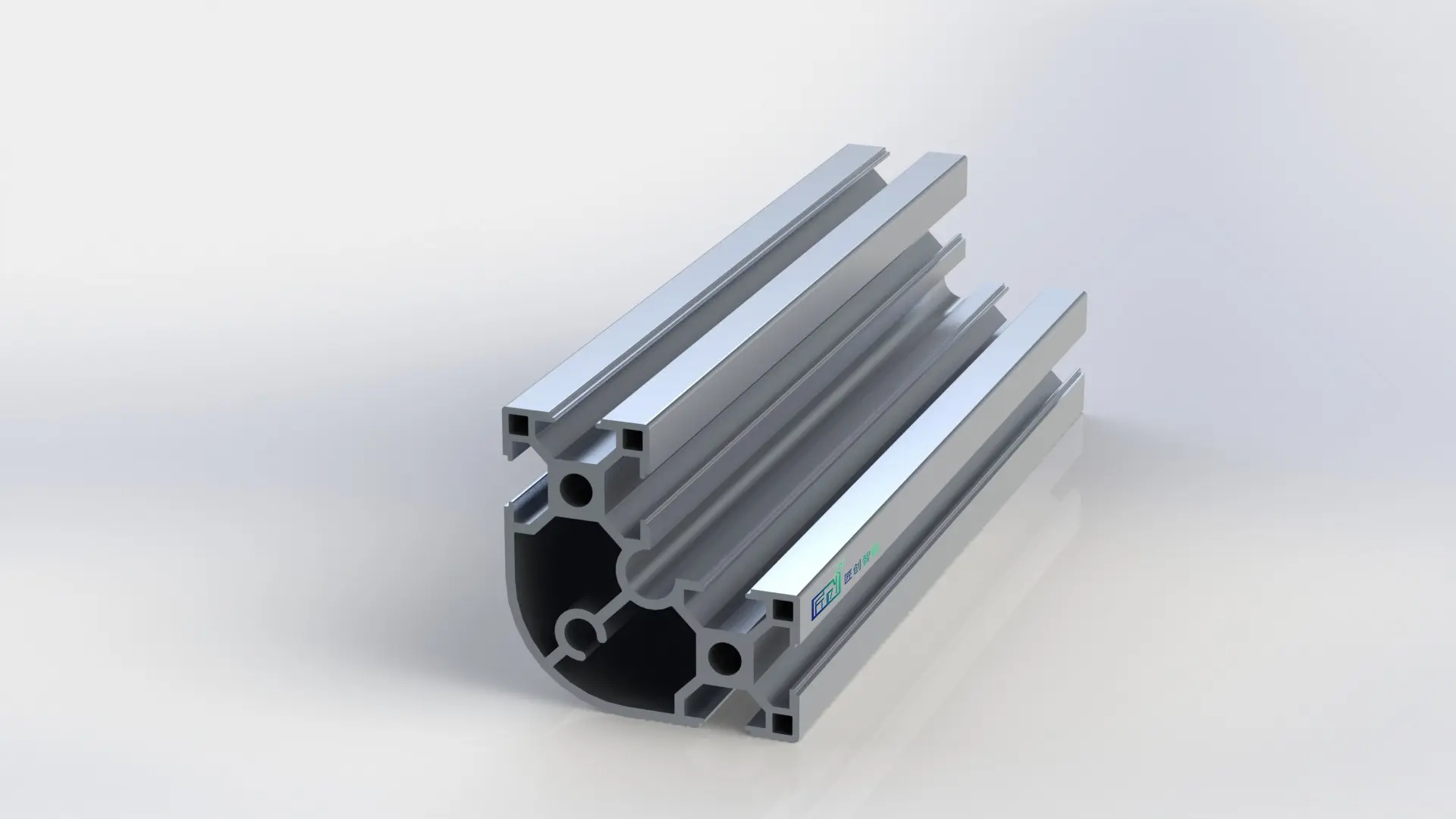 6630-8R Алюминиевый конструкционный профиль анодированный