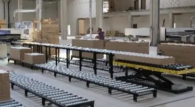 YUK Роликовый высокий конвейер