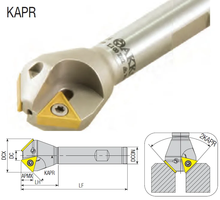 ACM55-TC16-D16X40-W20-L100-Z03 S-тип Концевые фрезы для снятия фаски (зенковки)