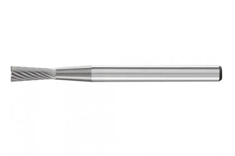 Борфреза твердосплавная коническая в форме обратного конуса c торцевой насечкой IRS-NT0808M