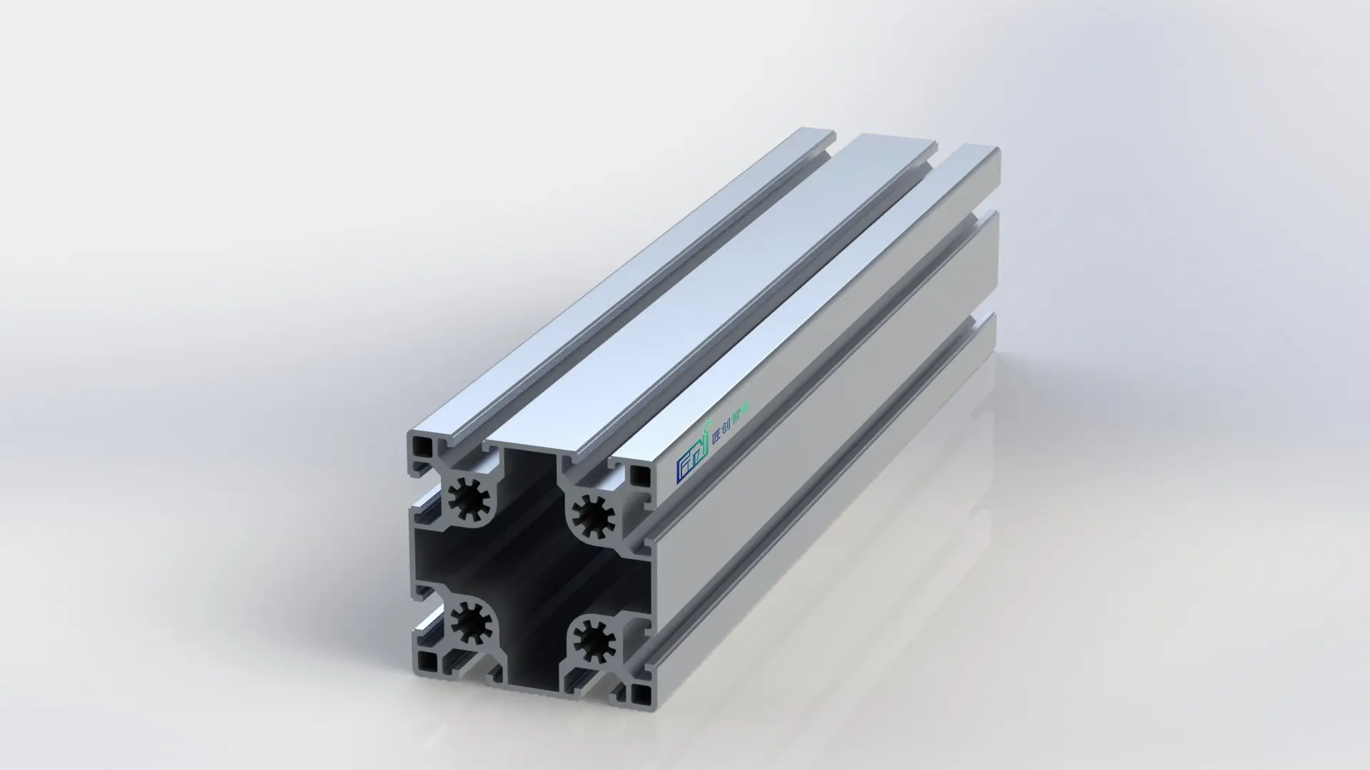 9090-10B Алюминиевый конструкционный профиль анодированный