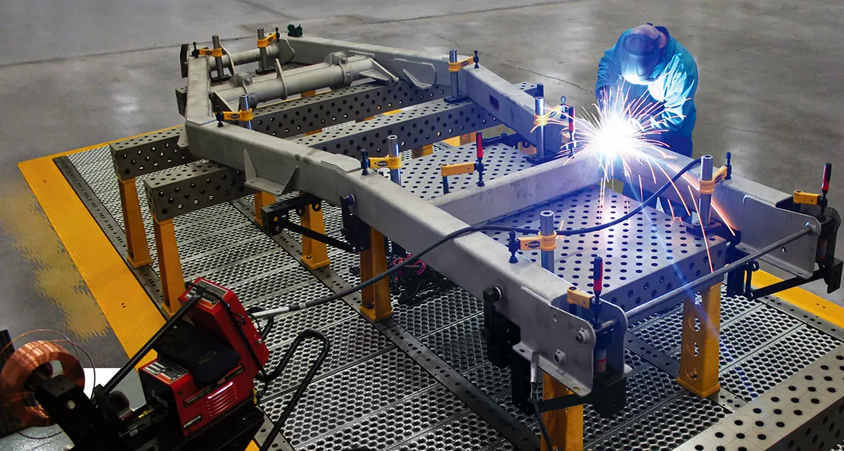 Overview of Universal Assembly and Welding Tables
