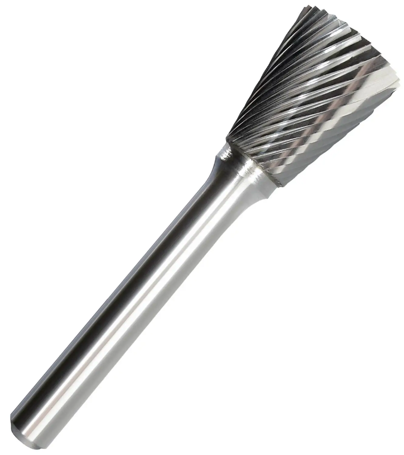 Борфреза твердосплавная коническая в форме обратного конуса IRS-N1208M