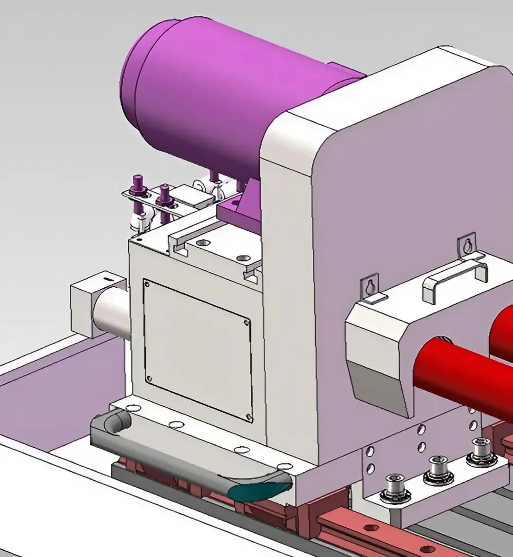 Шпиндельная бабка станка для ружейного сверления глубоких отверстий GDM1-203