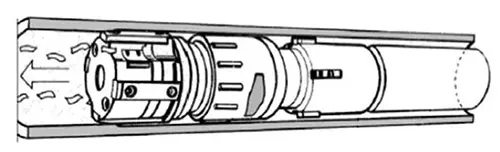 Схема станка для развертывания и раскатывания глубоких отверстий DRM-200