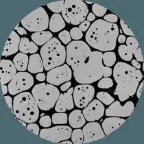 Алюминий под микроскопом