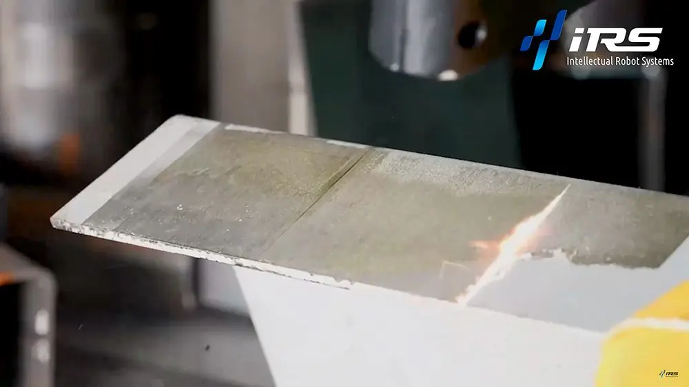 Удаление краски лазером