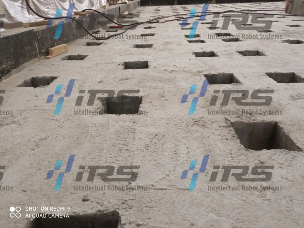 Общий вид фундамента