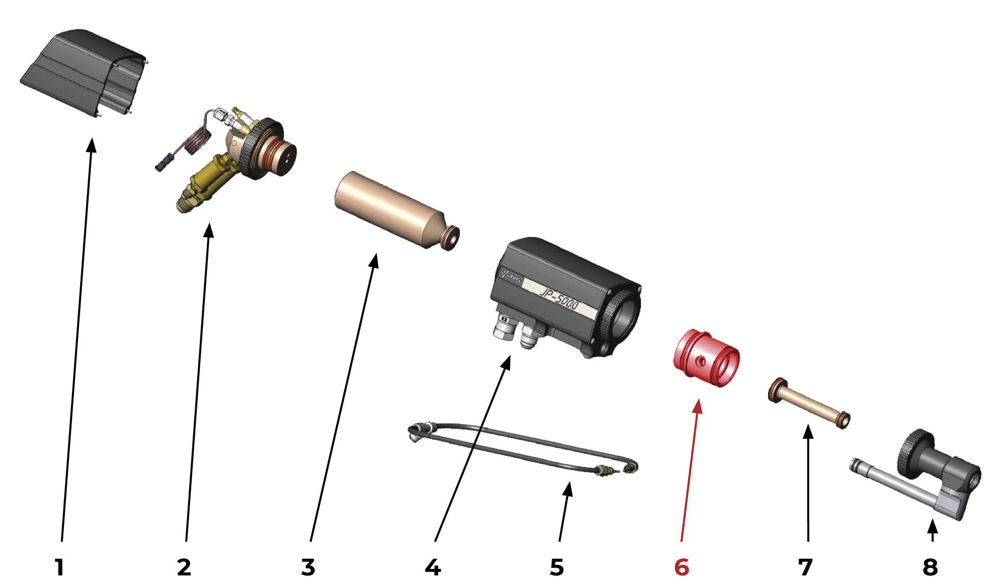 IRS-00100783 JP-5000 Interconnector on JP 5000 HVOF Scheme