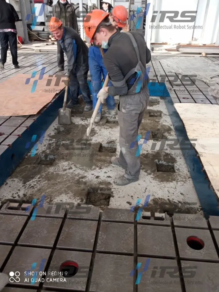 Работы с фундаментом