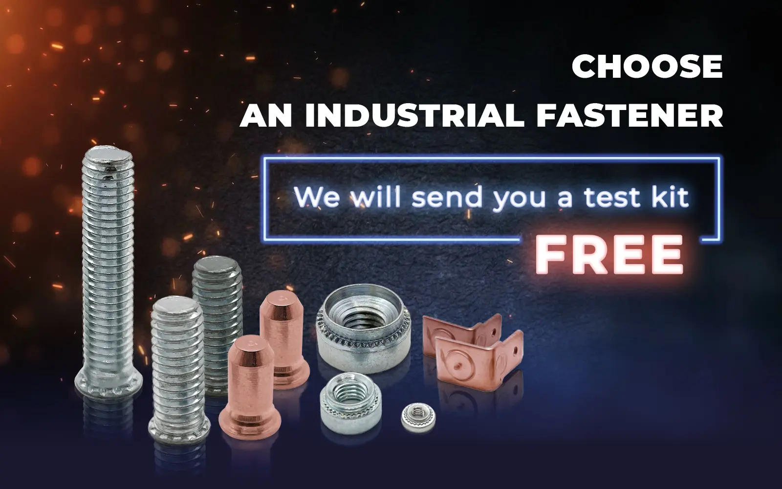 Выберете промышленный крепеж. Пришлем тестовый комплект бесплатно