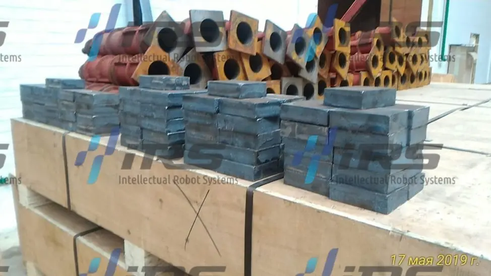 Стальные подложки для того, чтобы анкер не касался дна стакана