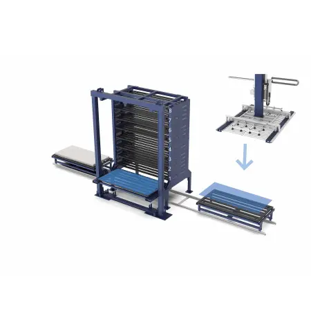 AL-LK Автоматический стеллаж для хранения листового металла