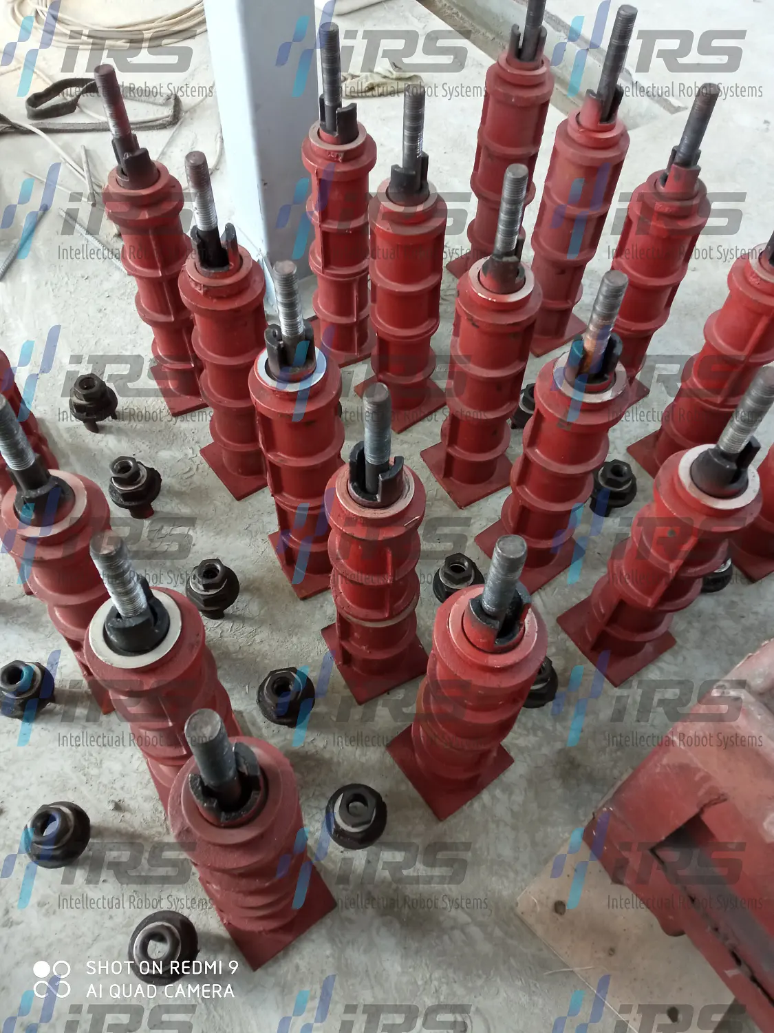 Installation and installation supervision of cast iron T-groove plates