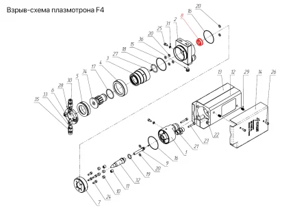 IRS-100026 Распределитель газа