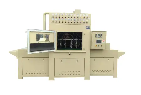 Автоматическая конвейерная система пескоструйной обработки DS-1380-12E