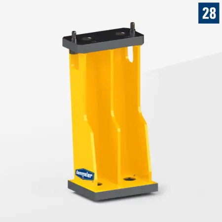 Support Leg for Intermediate Blocks 200x400