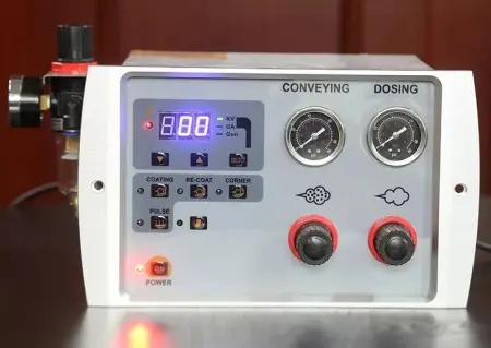 Установка для напыления порошковой краски с вибростолом CC-495-S