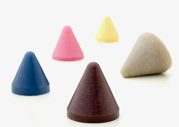 Наполнитель для галтовки Пластик Конус 10 мм MC Средняя шлифовка