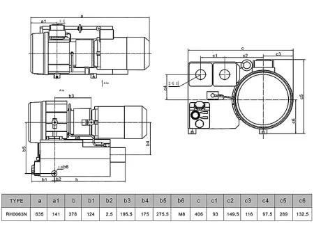Пластинчато-роторный вакуумный насос IRV-Н004-074