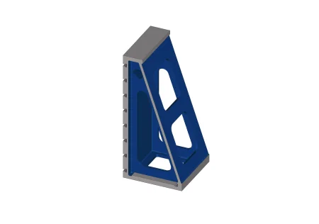 Corner mounting plate with T-slot, 1300×800 mm