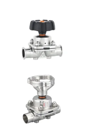 Ручной мембранный клапан
(Уплотнение 8, размер DN15 ½")