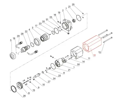 Взрыв-схема плазмотрона F4-VB_12