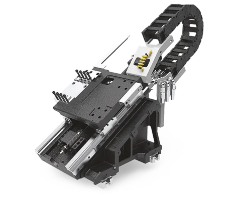 Токарный станок с наклонной станиной с ЧПУ IRT-iT 35