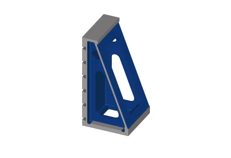 Corner mounting plate with T-slot, 1200×600 mm