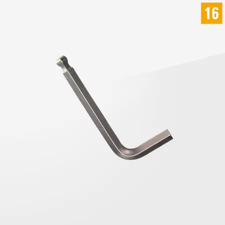 Hex socket key SW5 E16-10008-000