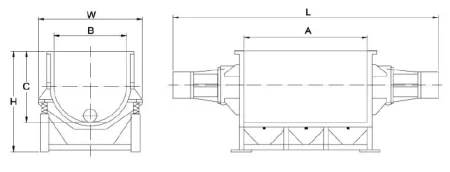 IMS-TB200 Лотковая вибрационная машина для отделки поверхностей