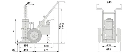 HT-HJS105 Гидравлический подъемник 100 тонн