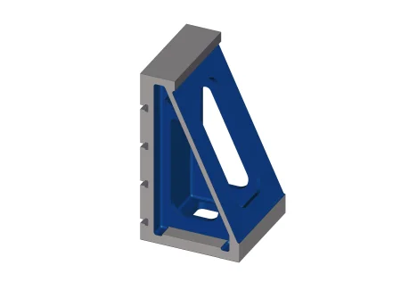 Corner mounting plate with T-slot, 1000×600 mm