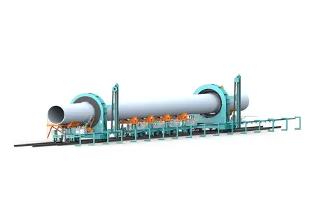 Станок для двухсторонней резки труб для морской промышленности