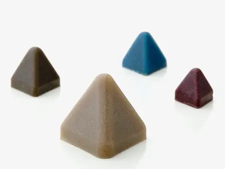 Наполнитель для галтовки Пирамида (TET) 10 мм Пластик Грубая агрессивность