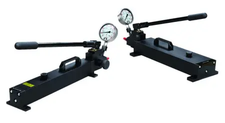 HT-NN1500 Ручной двухскоростной гидравлический насос высокого давления 150 / 0,2 тонн, объем рабочей жидкости 2000 см³