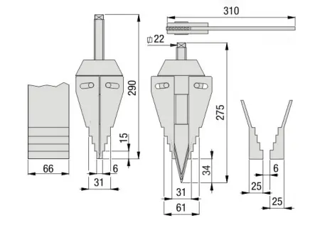 HTM-8 Механический разжим 8 тонн