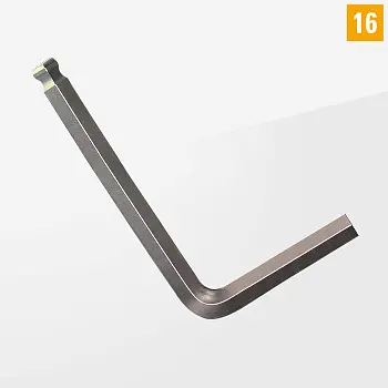 Шестигранный торцевой ключ SW8 D16-10008-000