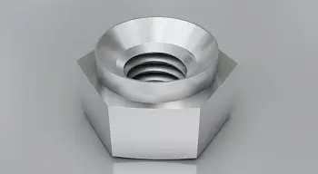 Резьбовая развальцовочная гайка шестигранная Сталь оцинкованная M10 для металла толщиной 2,9 - 3,4мм