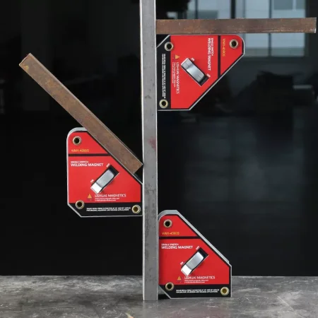 MPH-4590L Магнитный фиксатор для сварочных работ с одиночным переключателем, усилие 55 кг