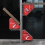 MPH-4590L Магнитный фиксатор для сварочных работ с одиночным переключателем, усилие 55 кг