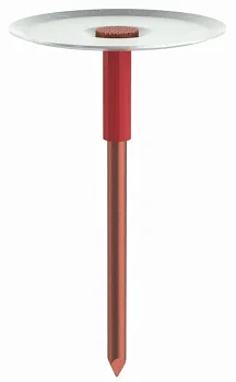 Гвоздь чашеобразный изолированный диаметром 2,7 мм длиной 47,6 мм