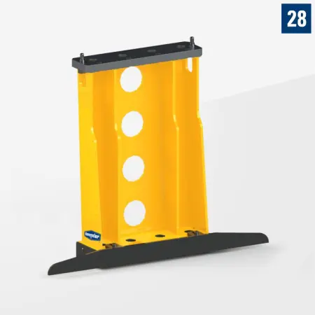 Mobile Support with Wheels 400x600