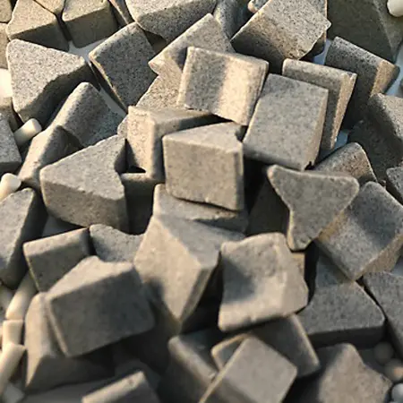 Наполнитель для галтовки Триангл (SCTS) 7х10 мм Керамика Легкая агрессивность