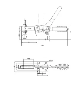 Прижим шарнирно-рычажный Арт. CH-2600