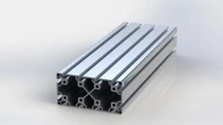 80160-8B Алюминиевый конструкционный профиль анодированный