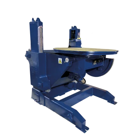 Two-axis welding positioner, capacity 2t with table height adjustment