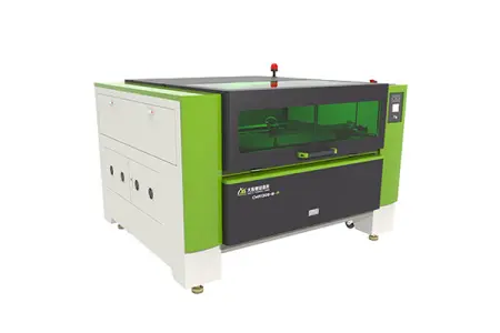 1450 х 950 Высокопроизводительный СО2 лазерный станок с 2 головами и системой видео позиционирования CMA1610-V