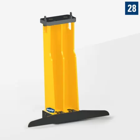 Mobile Support with Wheels 200x600